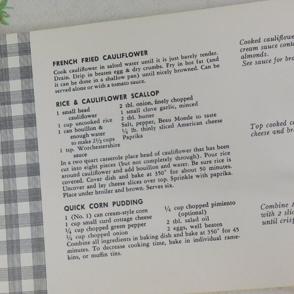 Clock Wise Time Saving Recipes for the Busy Homemaker 1953 by Barbara Gillard - Picture 4 of 10